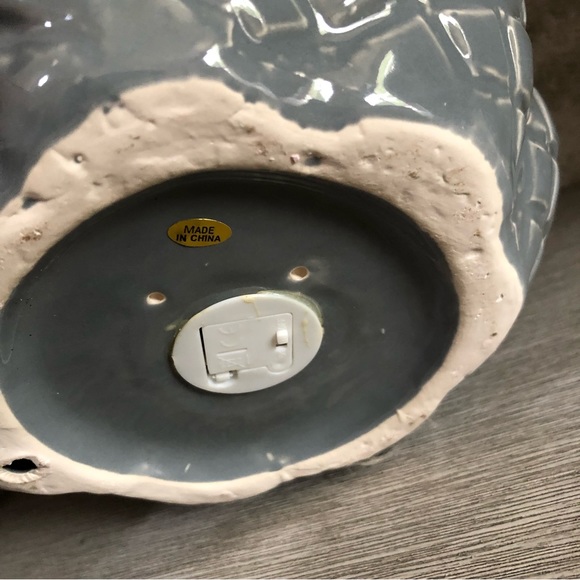 Light up ceramic Squash - Picture 3 of 3